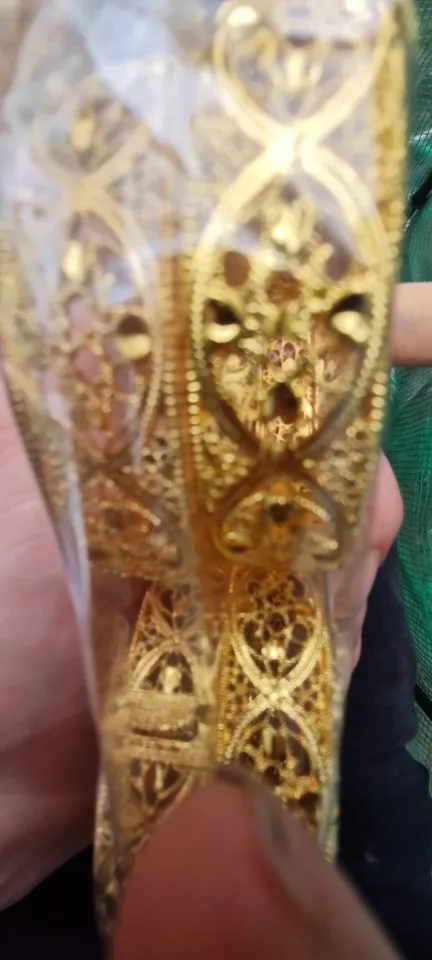 Dubai Gold Color Bangles For Women photo review