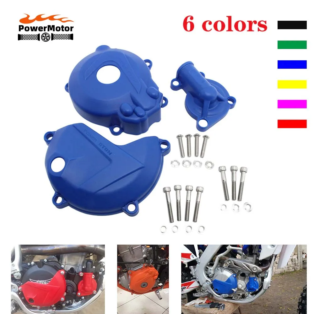 

For Zongshen NC250 250CC Engine Clutch Magneto Protection Cover KAYO 177 BSE J5 RX3 ZS Parts Enduro Dirt Bike Guard Accessories