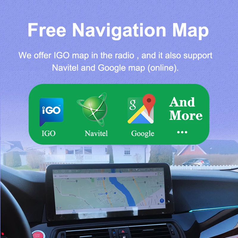 Pantalla CarPlay AUTOTOP para BMW 1 2 3 4 Series F20 F21 F30 F31 F32 F33 F34 reproductor Multimedia para coche Carplay inalámbrico Android Auto 6