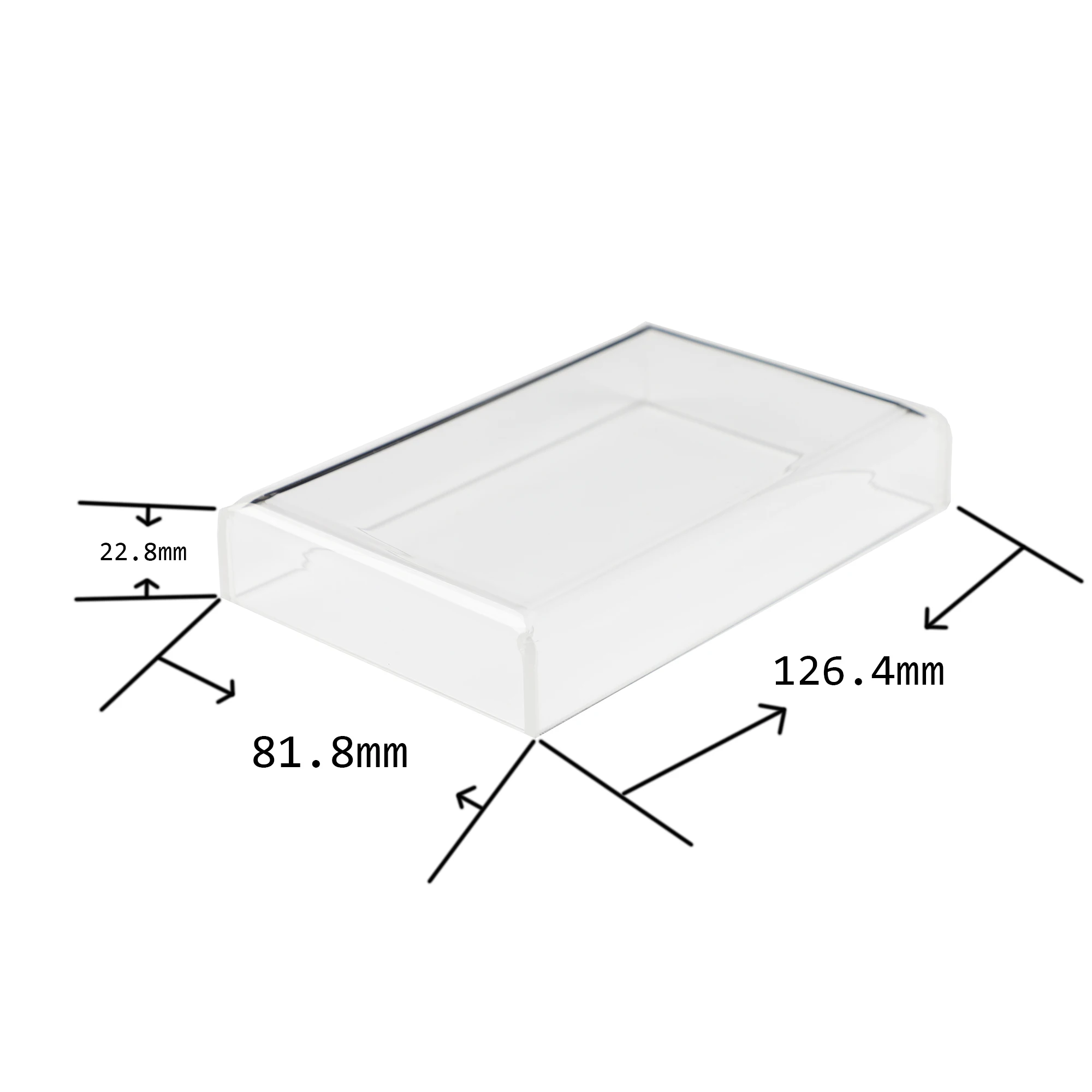 Acrílico Teclado Mecânico Capa Dust Tampa Keycap Numpad Pad Ymd21 - Imagem 3