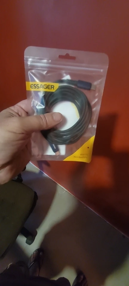 Essager PD100W 60W Type C C to C Cable Fast Charge Mobile Cell Phone Charging Cord Wire For Xiaomi Samsung Huawei Macbook iPad photo review