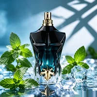 Parfum Masculin Non Conventionnel pour Hommes 4.2FL OZ 125ML jpt Golden Leaf Fig Cologne Longue Durée Spray Corporel Attrayant Parfums Masculins Sexy Drop 2