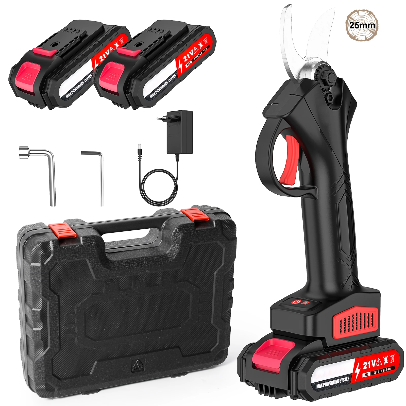 sécateur à batterie pour arbres fruitiers