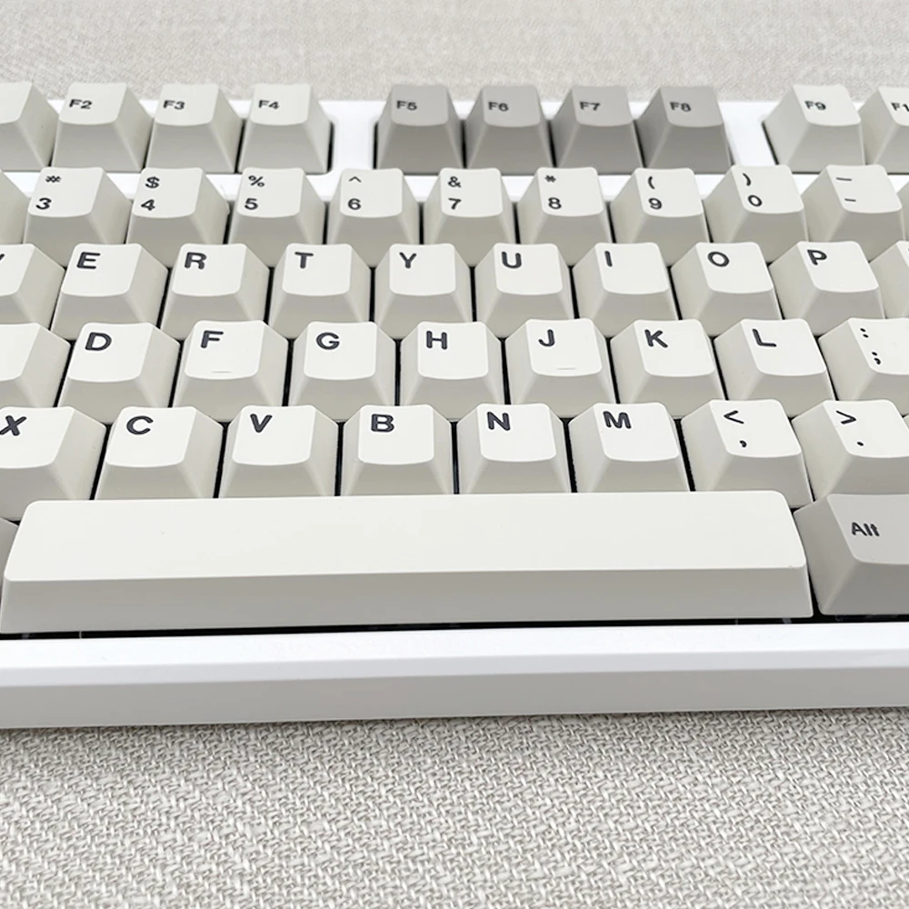 Keycap, Perfil Cereja Retro, ISO, 141 Caps Chave, DIY, DYE-SUB, 9009