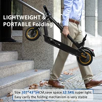 2026 mise à niveau AOVOPRO TX01 Smart APP Scooter électrique 350W/500W moteur puissant 36V25-45KM gamme adultes EScooter avec double frein 5