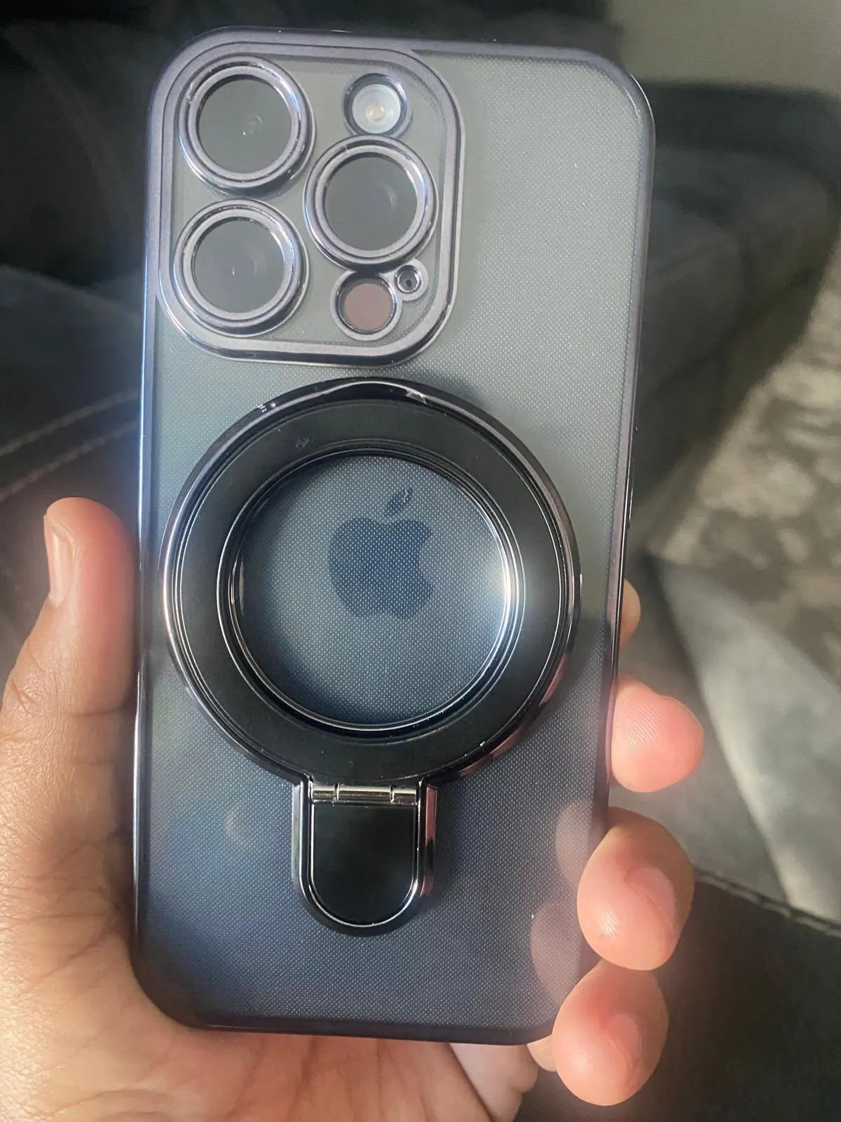 Luxury MagSafe Bracket Case for iPhone photo review