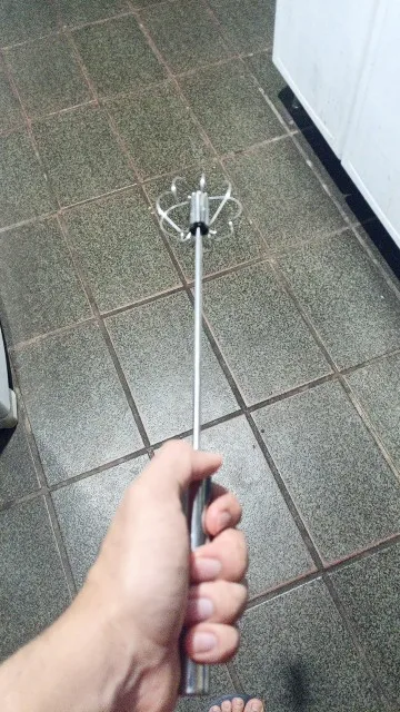 Stainless Steel Rotary Whisk Semi-Automatic Mixer Manual Whisk Household Cream Eggs Baking Gadgets photo review