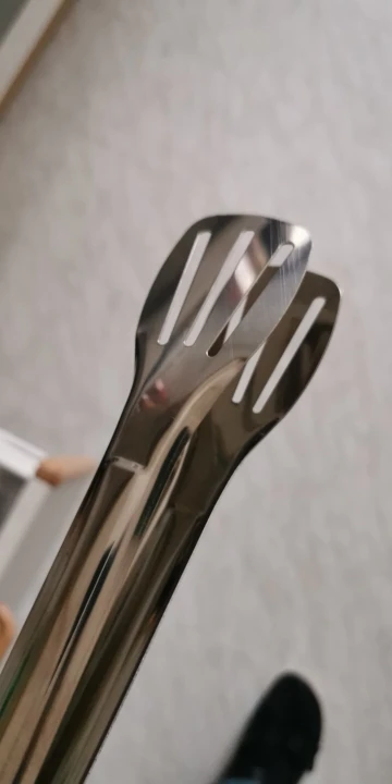 Stainless Steel Food Tongs Barbecue Tongs Meat Salad Steak Food Serving Clip Tweezers Long BBQ Cooking Tongs Kitchen Utensils photo review