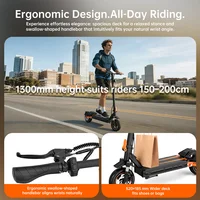 Trottinette électrique pliable NFC Fynzo S11 1100W 15.6Ah Vitesse maximale 45 km/h Double suspension Pneus tubeless 10 pouces Autonomie 60 km Fourche de suspension avant 8