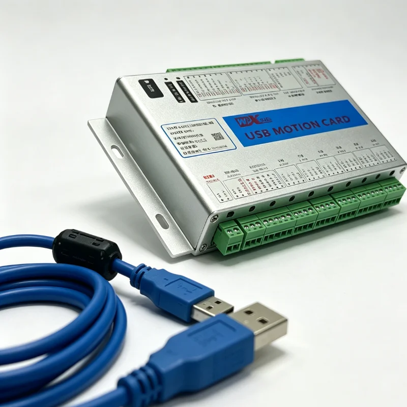 3-Achsen / 6-Achsen Mach3 USB CNC-Bewegungssteuerungskarte 2000KHz Breakout-Board Plug & Play für Router-, Fräs- und Graviermaschinen MK3 MK6