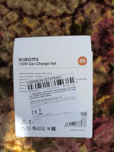 Xiaomi 120W HyperCharge Combo (Type-A) photo review