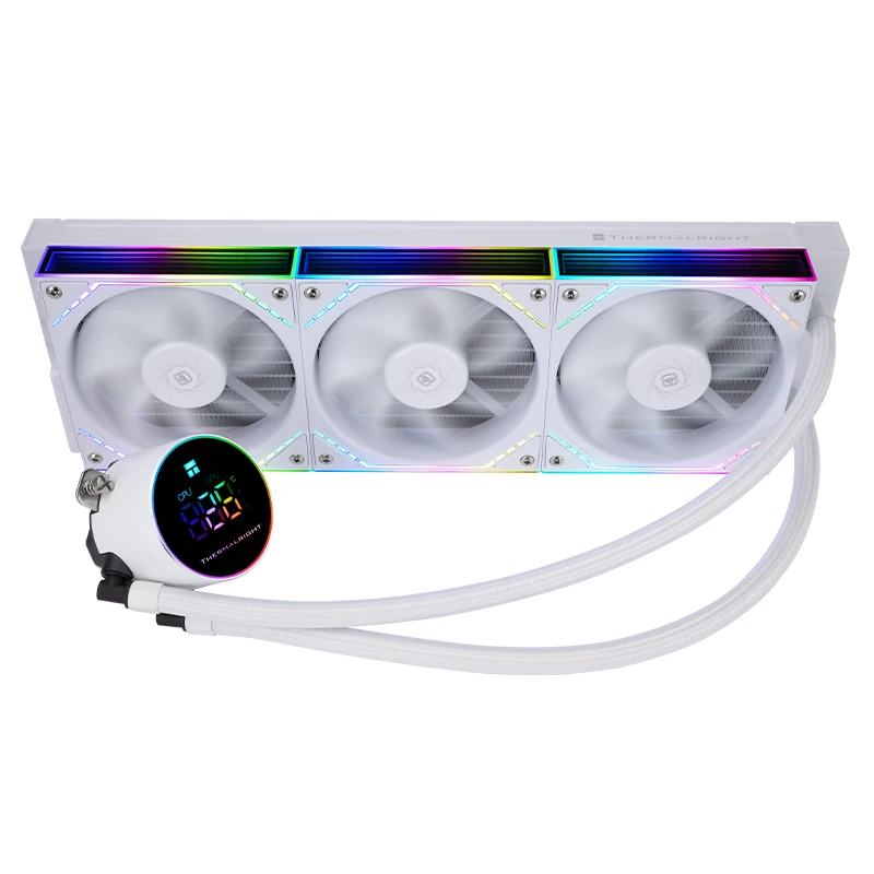 THERMALRIGHT FROZEN MAGIC DIGITAL ARGB V2 Integrated Digital Display Water Cooling Radiator, Wireless Splicing Fan LGA1851 AM5 - Image 2