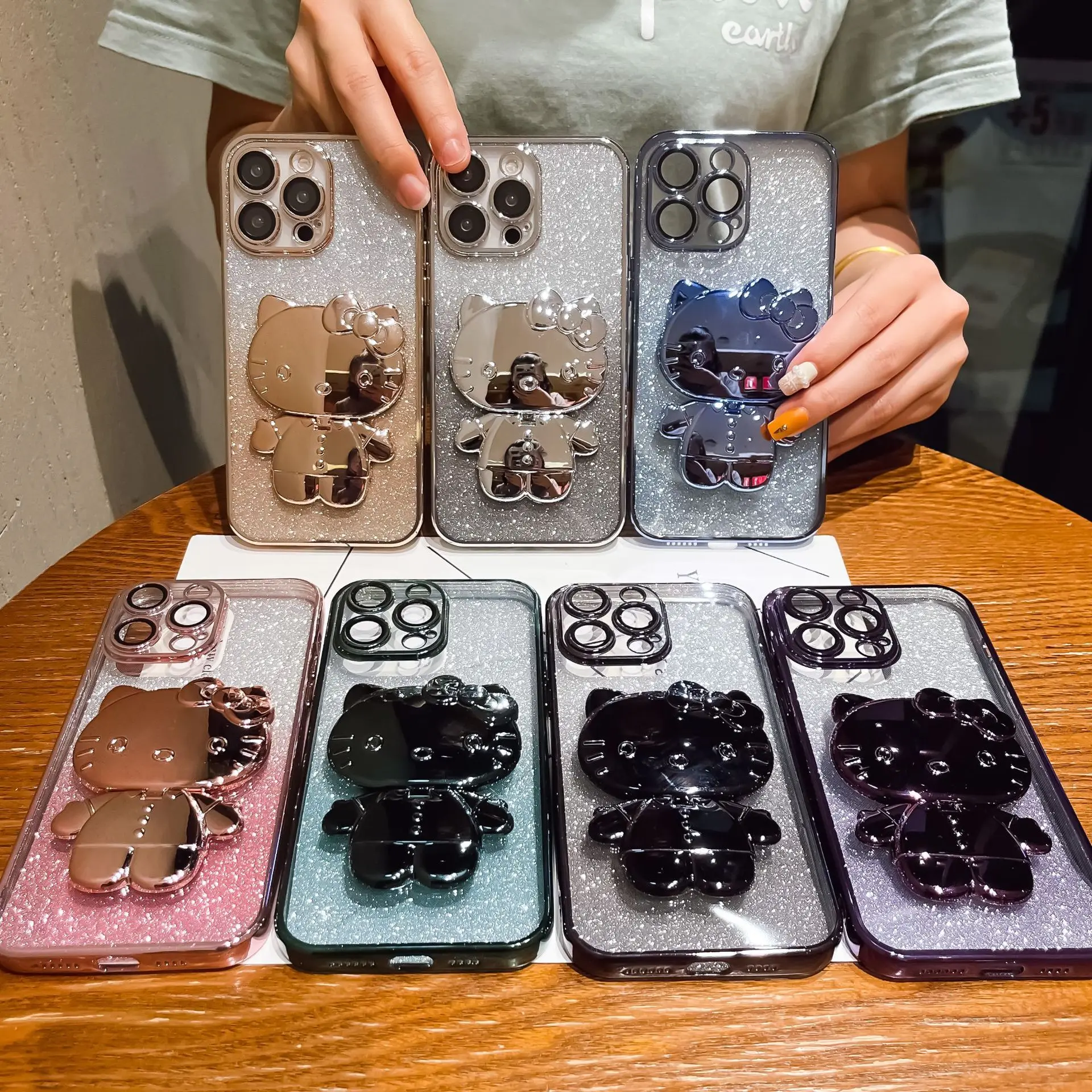 

Зеркальный чехол Hello Kitty для Iphone14 13 12 11 Pro Max Xr