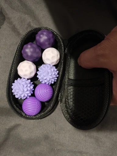 Silicone Magnetic Sensory Balls | Quiet Fidget Toy photo review