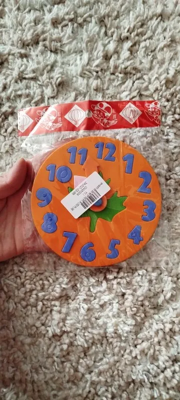 Teaching Kindergarten Manual Diy Eva Clock Early Learning Education Baby Kids Toys Montessori Teaching Aids Math Toys 18 A254b63196f904331ac914aa05dfad3c8F