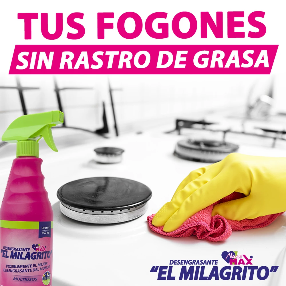 Comprar Desengrasante Multiusos Spray - El Milagrito