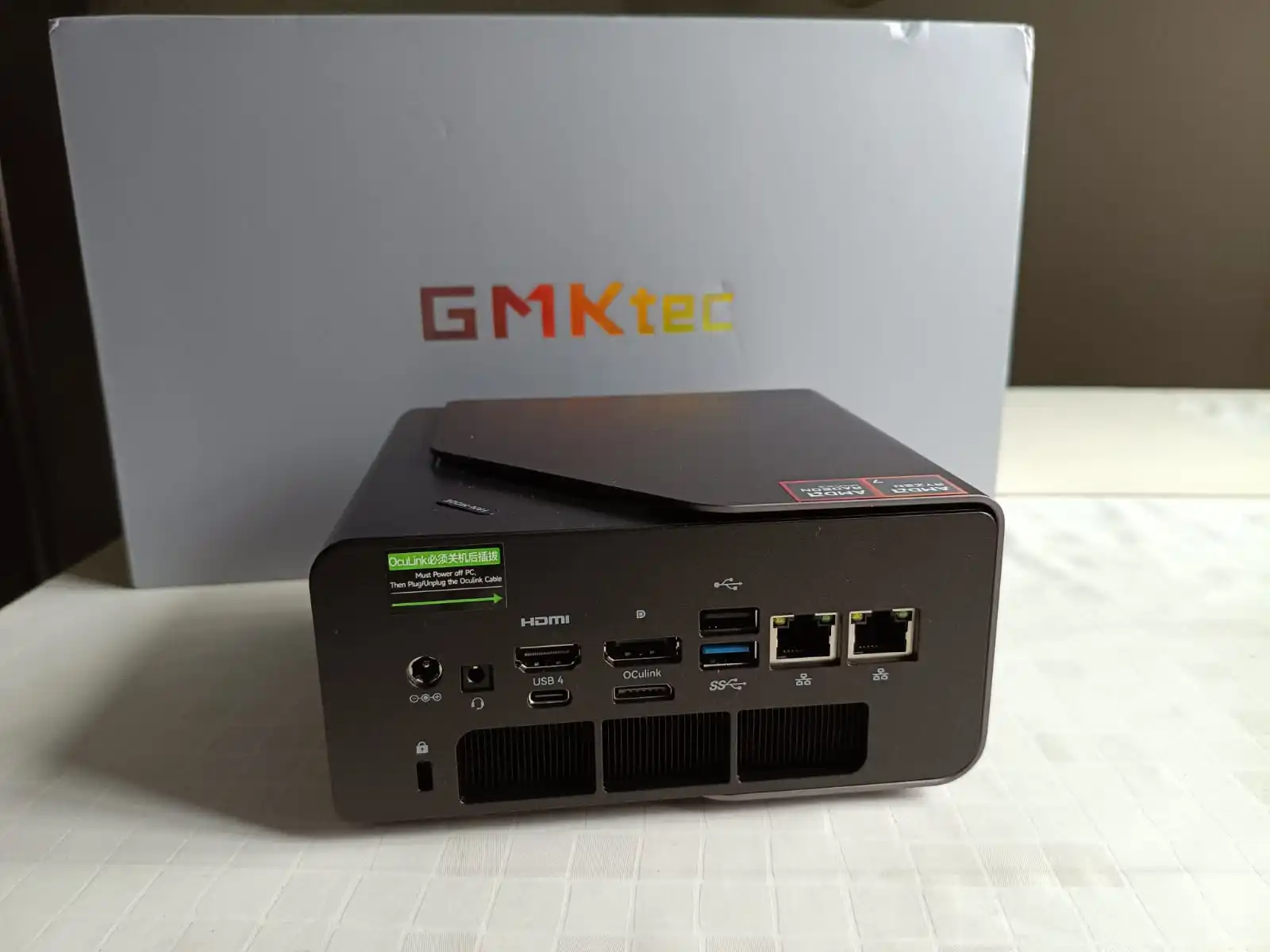 GMKtec K12 Mini PC AMD Ryzen7 H 255 (Upgraded 8745HS) Oculink Support DDR5 NO RAM NO ROM NO OS Desktop Computer Gaming PC WIFI6E photo review