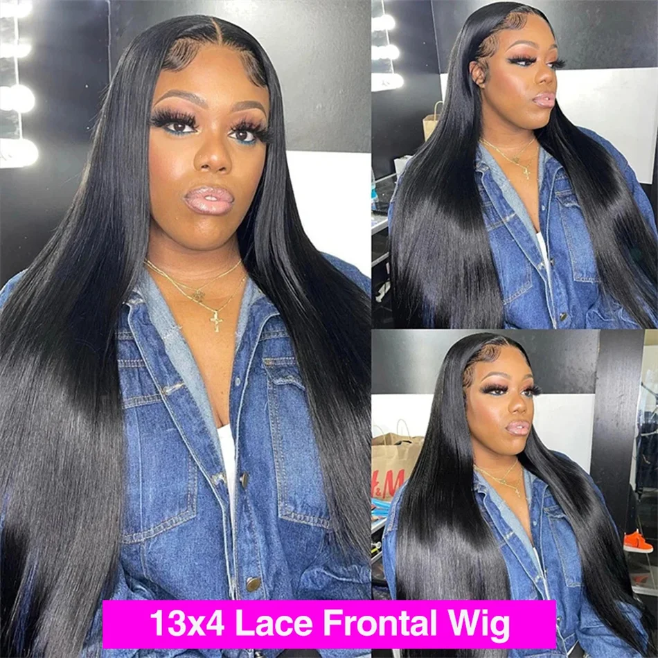 30 40 Inch Straight Lace Front Wigs Human Hair 13x6 Hd Lace Frontal Wig 13x4 Bone Straight Human Hair Wigs For Black Women Remy 3