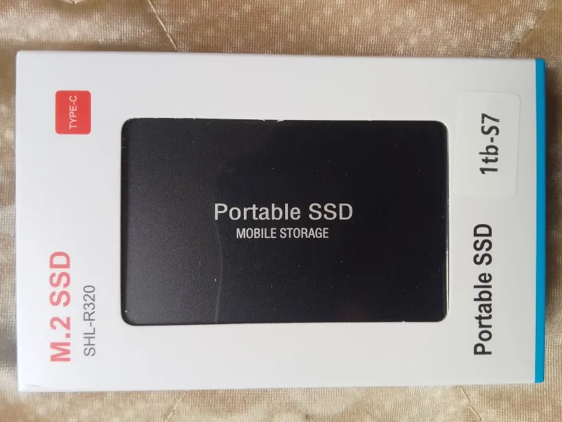 Portable SSD 1TB External Hard Drive High-speed Mobile Solid State Drive External Storage Decives Hard Disks for PC/ Mac photo review