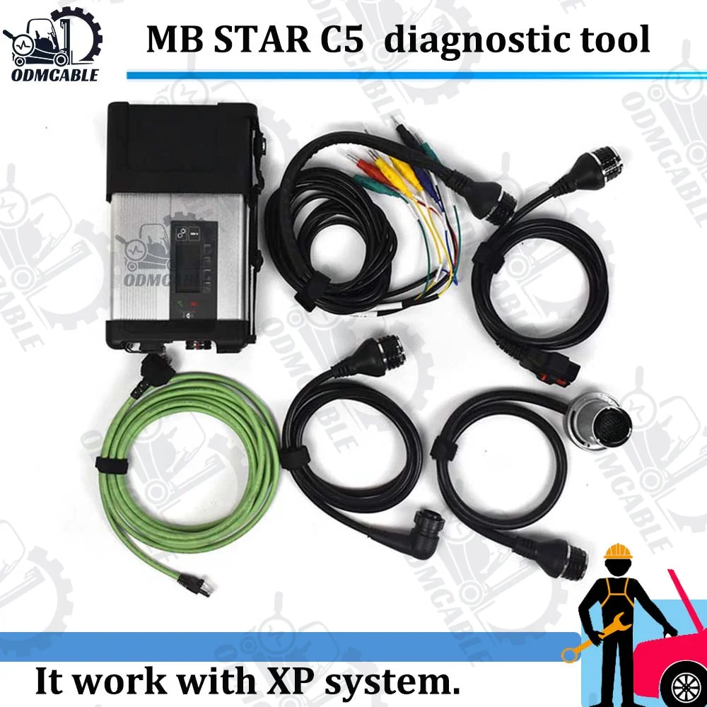 

CarScan Diagnostic Tool Super Doip MB star c5 sd connect Wifi Diagnosis SD C5 Wireless Function Mulit-Language