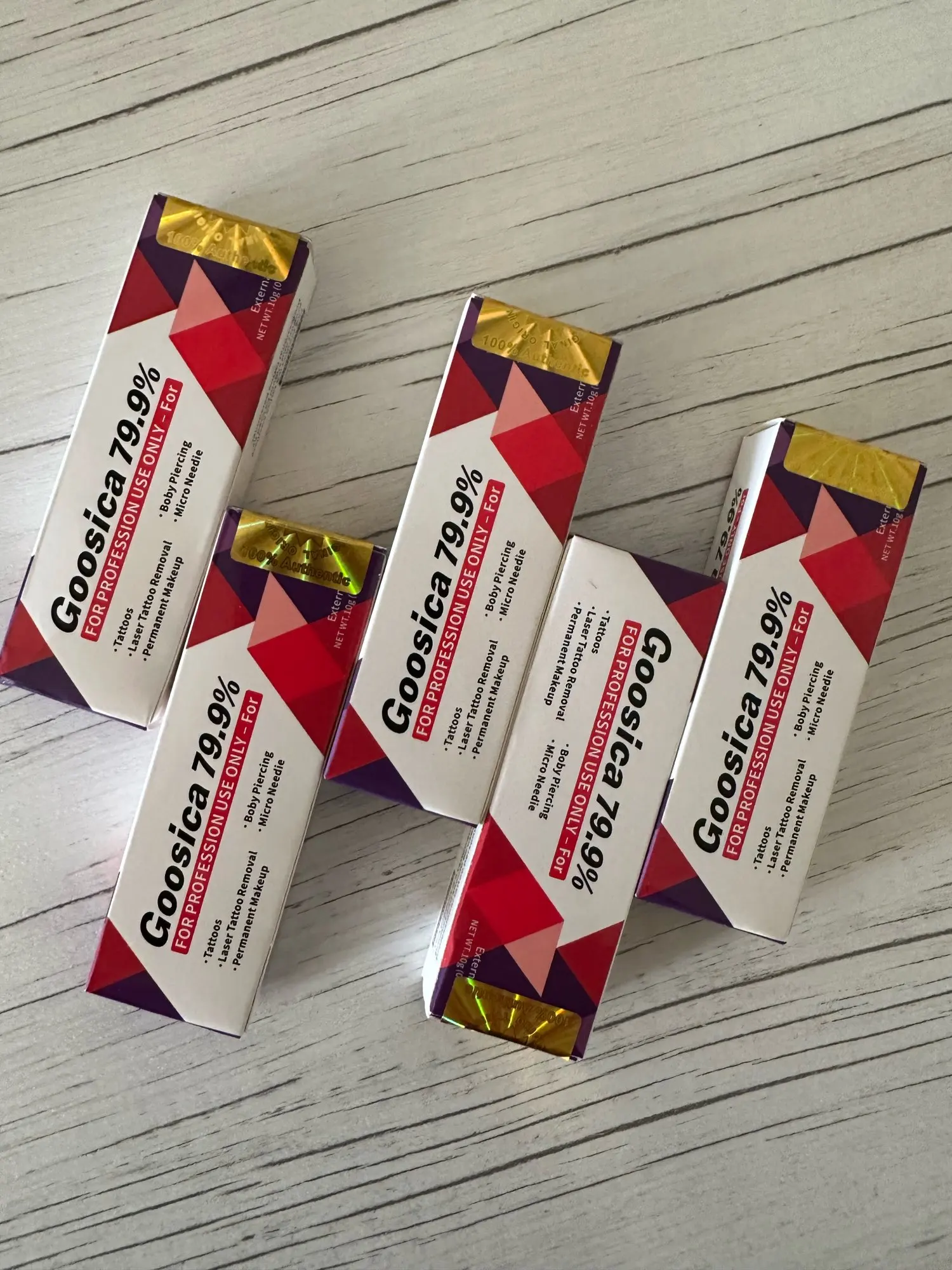 79.9% Original Goosica Multipurpose Numbing Ointment for Microblading/ Laser / PMU / Piercings / Waxing/IPL treatment photo review