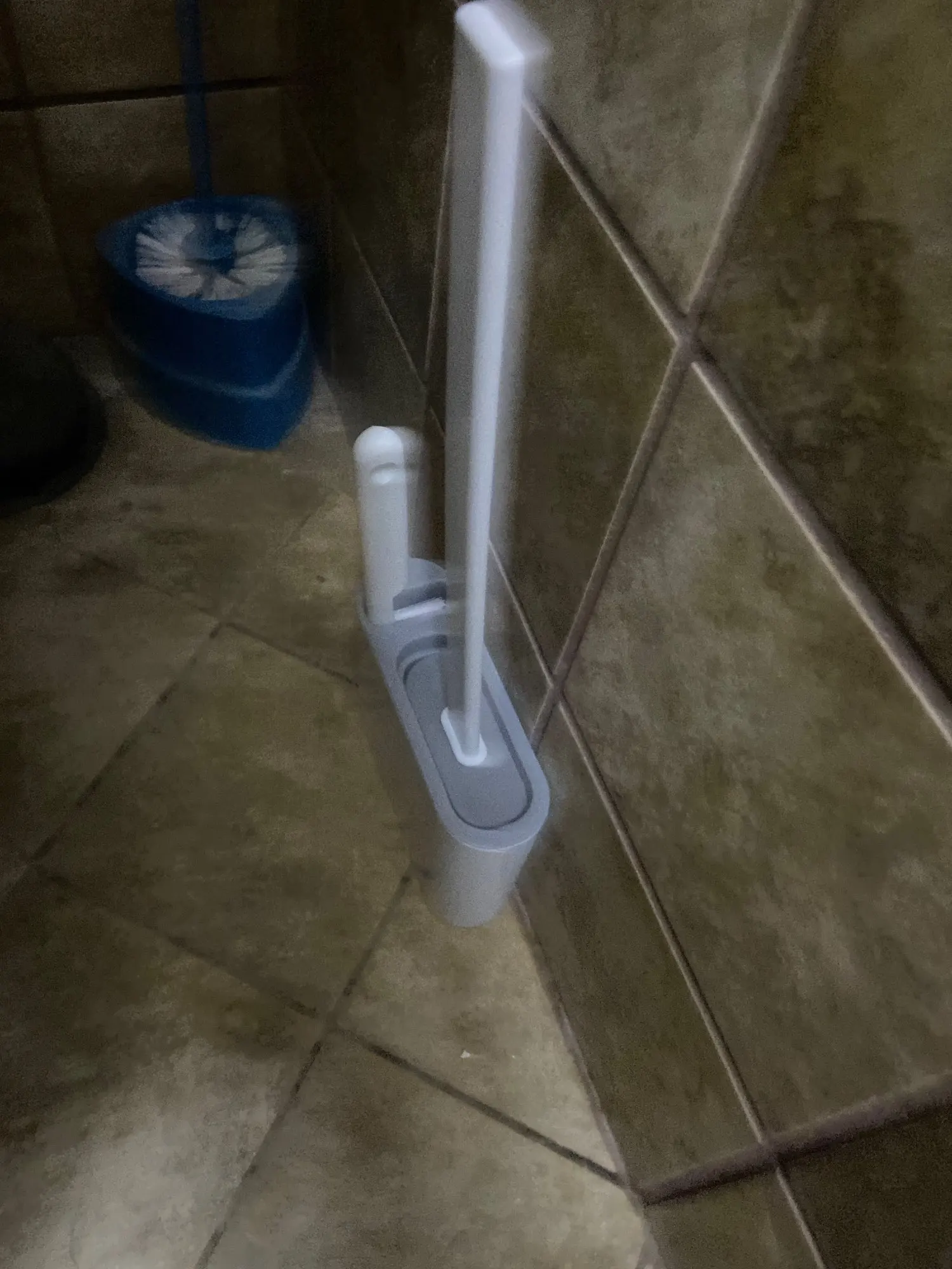 Silicone Toilet Brush With Holder Box Wall Mounted TPR Holder Set Household Artifact Bathroom Daily Cleaning Tools Accessories photo review