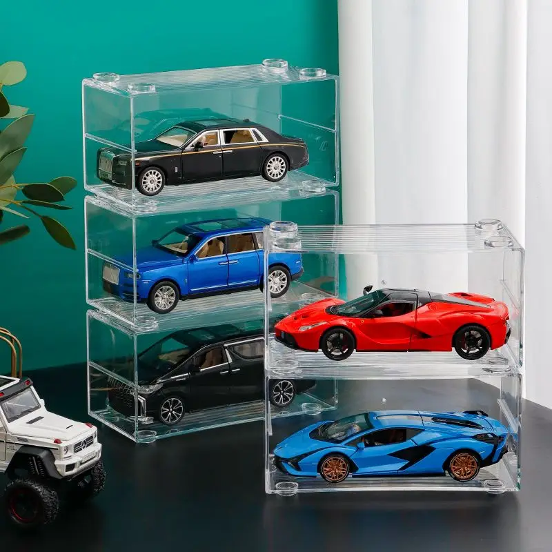 1 24 Car Model Display Box Transparent Dustproof Car Model Storage 1-24-car-model-display-box-transparent-dustproof-car-model-storage