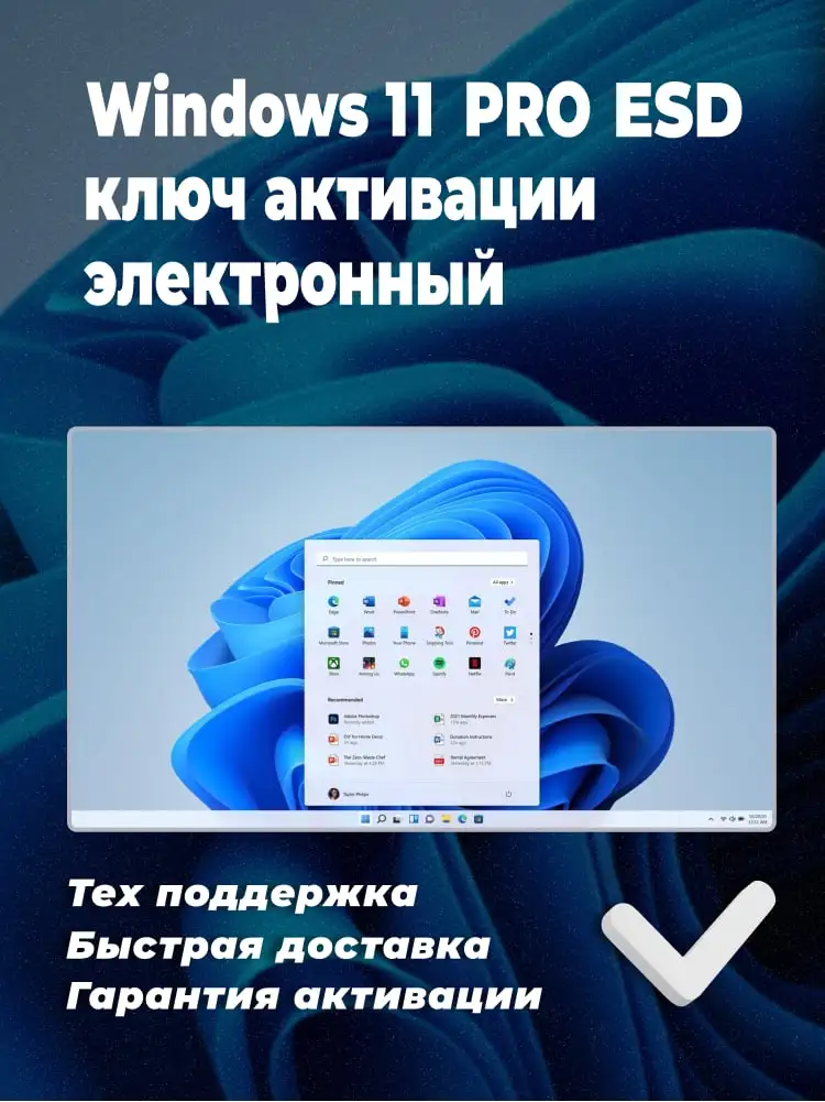 Windows 11 professional, x32/x64 ESD, electronic key, code activatio, operating system, instant shipping, software, electronic key, code activation
