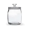 Kitchen Big Storage Glass Jar with Glass Cap and Blackboard Sticker for Marking Food Preserve MOQ500 Custom Available Inbox Us 4