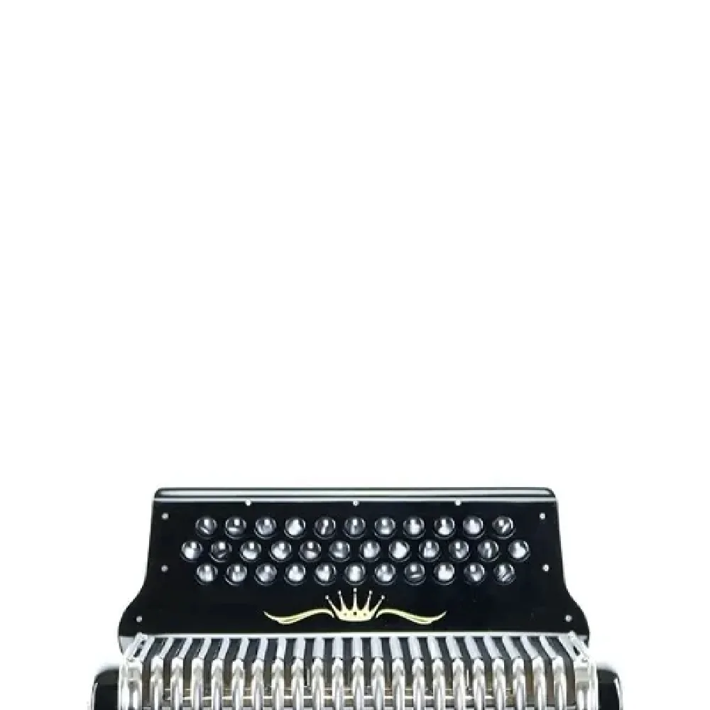 Hohner 단추 아코디언 Corona II Xtreme FBbEb, 공연 가방 포함, 전통 민속 악기,  최고 품질