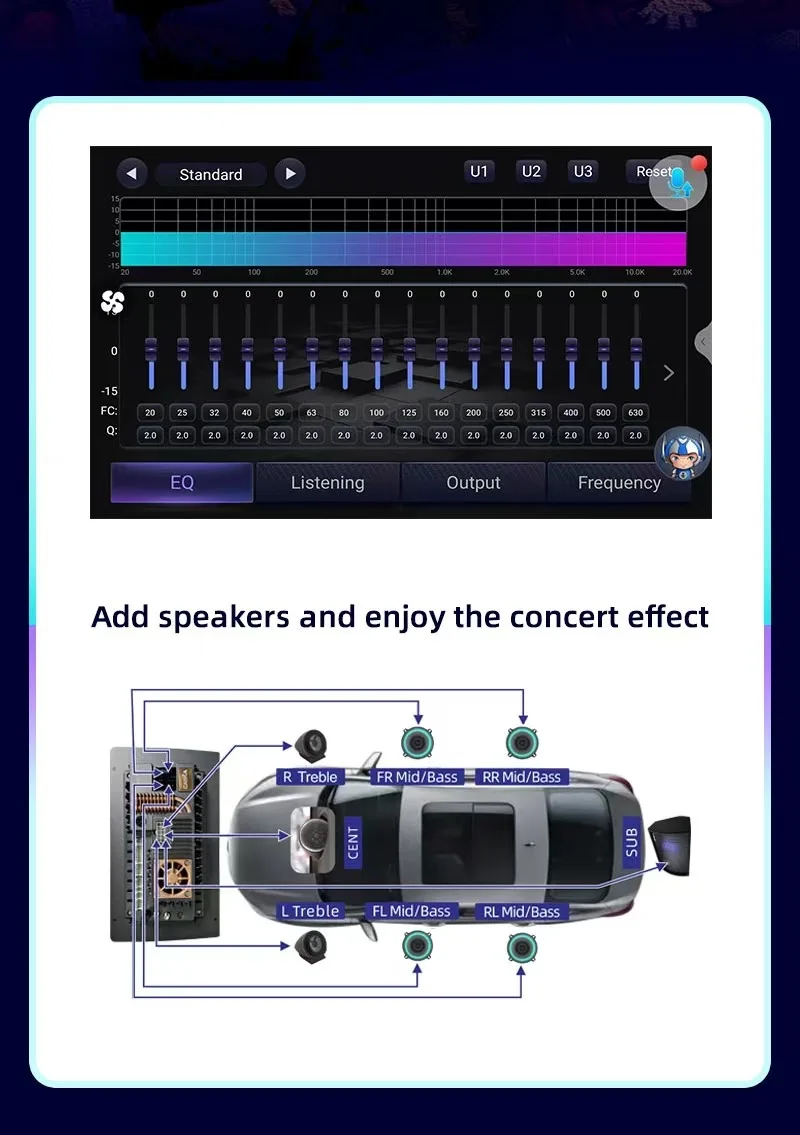 Central Multimedia Octacore Screen 9 NAVPRO QLED IPS 2GB/32GB-64GB DSP Carpl + Android Auto Wireless Warranty 12 Months in Brazil - 4