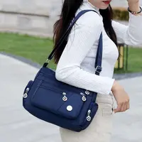 Sac étanche en Nylon pour femmes, sacoches pour dames, sac à bandoulière de voyage de grande capacité, sacs à main décontractés de haute qualité 2