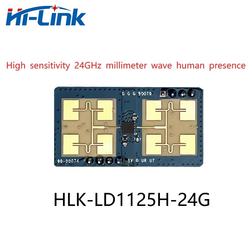 HLK-LD1125H-24G 고감도 밀리미터 레이더 센서 모듈, 무료 배송, 24GHz