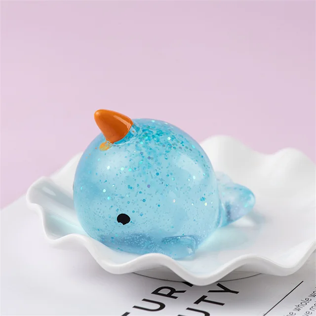 Big Size Transparent Squishy Toys for Kids Mochi Squishies Kawaii Animals Stress Reliever Squeeze Toys for Child Birthday Gifts 4