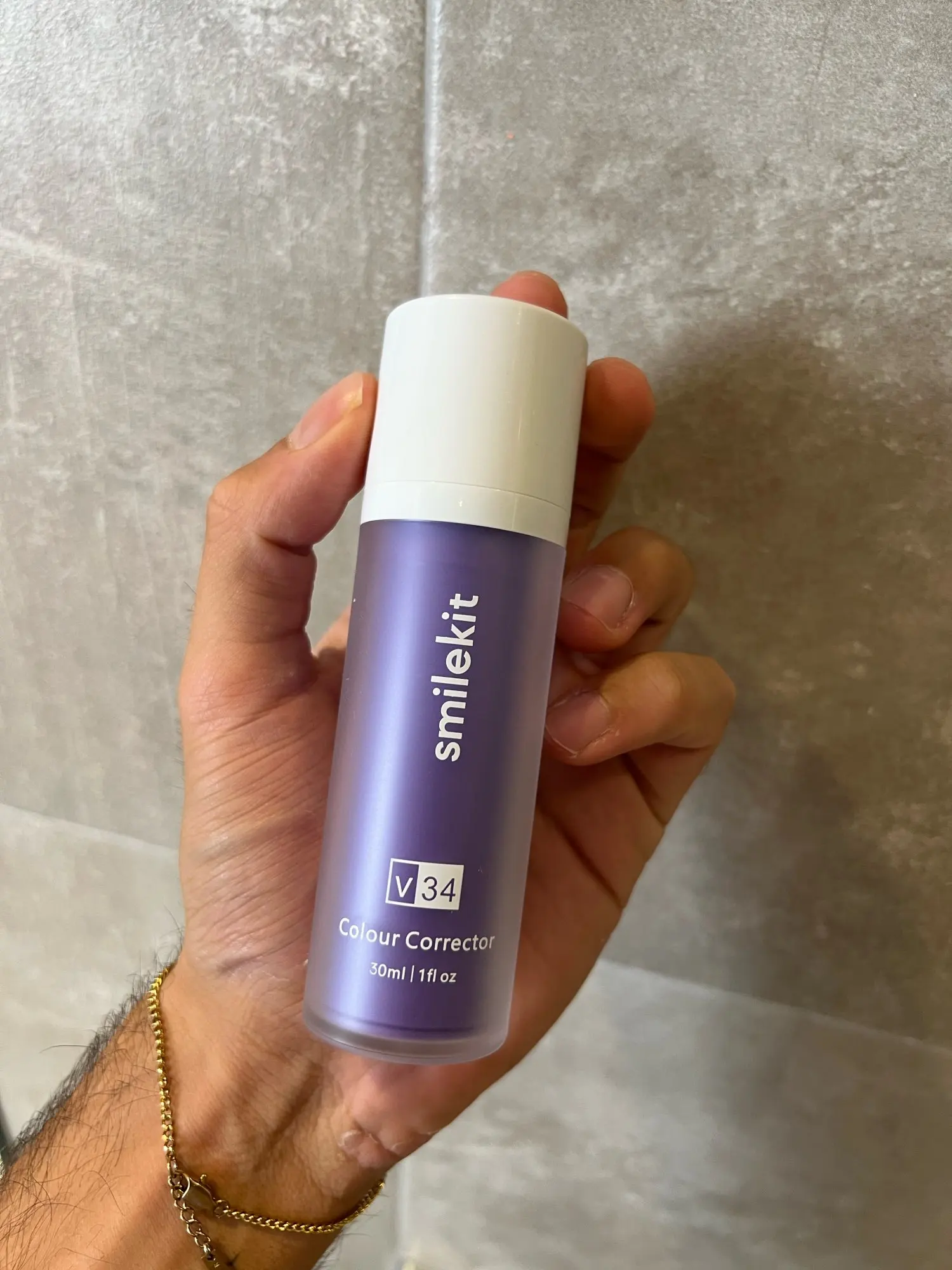 V34 SmileKit Purple Toothpaste iBeautyi® photo review