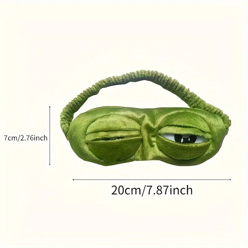 3D Frog Sleep Eye Mask 3