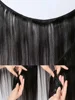 Mossily 30 40 Inch Bone Straight 100% Human Hair Bundles Deal Brazilian Human Hair 3 4 Bundles Raw Hair Extensions Natural Color 5