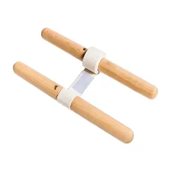 Enhanced Flexibility Yoga Strap for Pain Relief and Wellbeing - Ideal for Home Gym Fitness (Ivory)