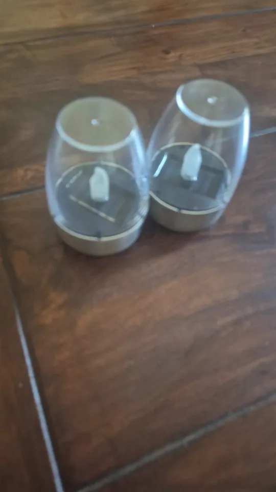 LED Solar Candles Night Light - Waterproof and Rechargeable photo review