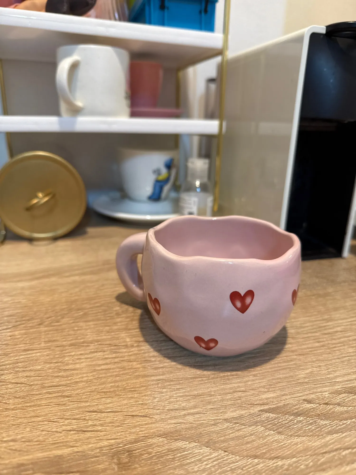 Creative Love Makeup High Beauty Ceramic Water Cup photo review