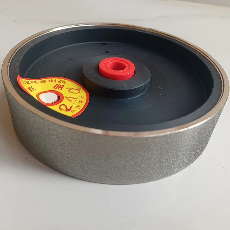 Diamond Grinding Wheel 6" inch 150x38x25.4mm Hole with 3pc Sleeve Reducer 19 to 16 to 12.7 Electroplated Alloy Polishing Wheel