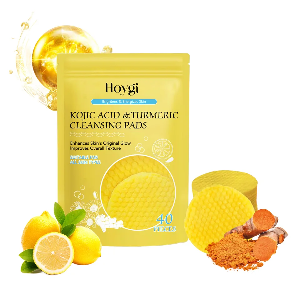 Turmeric Kojic Acid Cleansing Pads for Radiant Skin