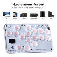 Haute42 Arcade Hitbox Controller Fight Stick PC  Joystick Hitbox Controller Keyboard For Ps4 / Switch/Steam Arcade Fighting PC - Image 2