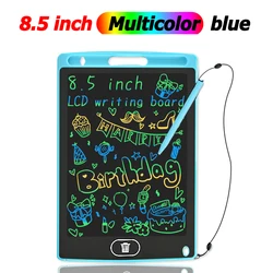 LCD Screen Digital Drawing & Writing Tablet for Kids - 8.5/12 Handwriting & Art Pad (Blue 8.5in color)
