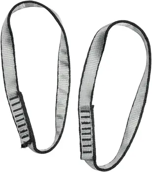 2 Pcs Daisy Chain Hanging Rope 16mm Nylon Sling Runners Personal Anchor System Form Outdoor ,Swing,Yoga hammock 1