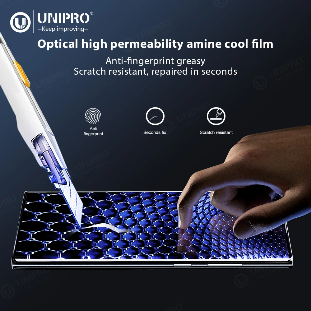 Self Healing Anti-Scratch HD Matte Flexible Film Mobile Phone TPU Hydrogel Movies for Cutting Machine Curved Screen Protectors