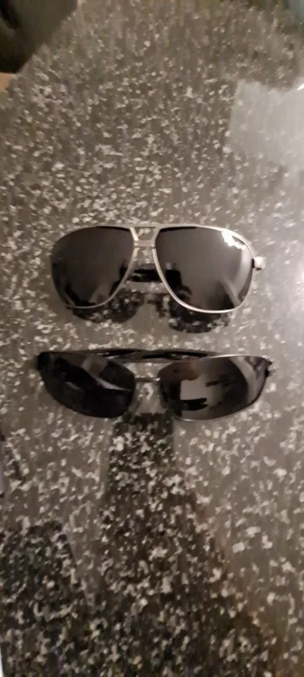 Luxury brands Policer Sunglasses for Men Polarized Sun Glasses Travel Eyewears Classic Pilot Goggle with UV 400 Protection photo review