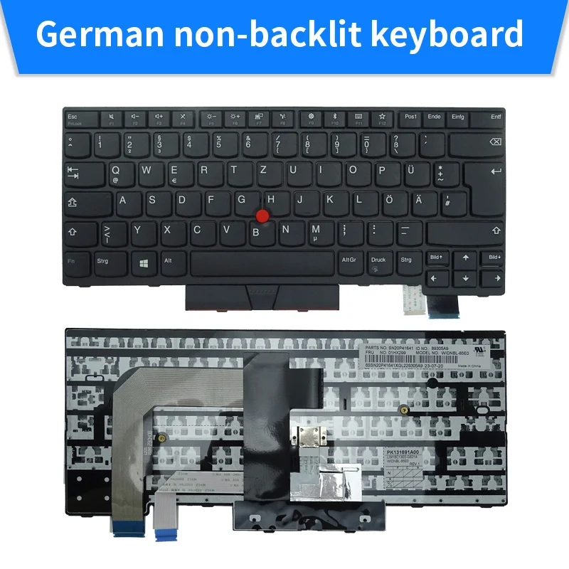 novo original lenovo thinkpad teclado notebook teclado
