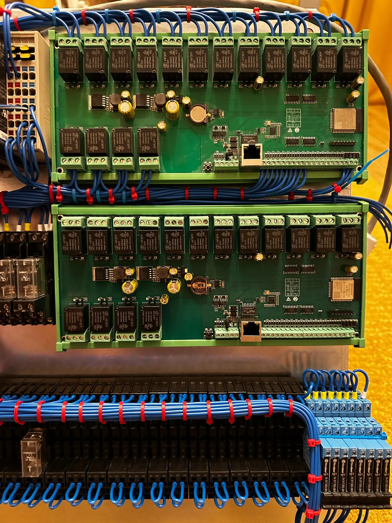 Ethernet Relay Board 16 32 Channel ESP32 WIFI MQTT Home Assistant Domoticz OpenHAB Digital Input Smart Switch photo review