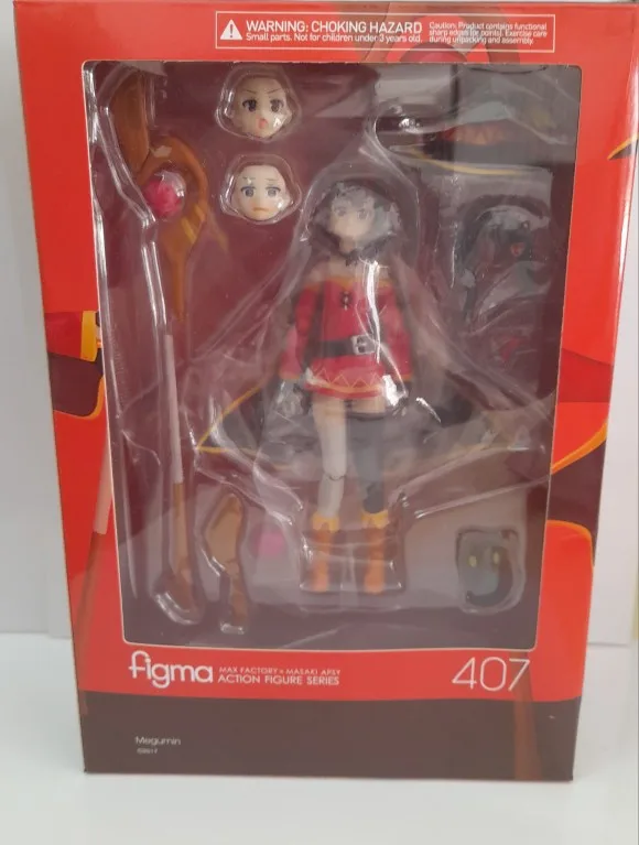 Kono Subarashii Sekai Ni Syukufuko Wo Megumin Figma 407 Mudança De Ação  Anime Articulado Figura - Escorrega o Preço